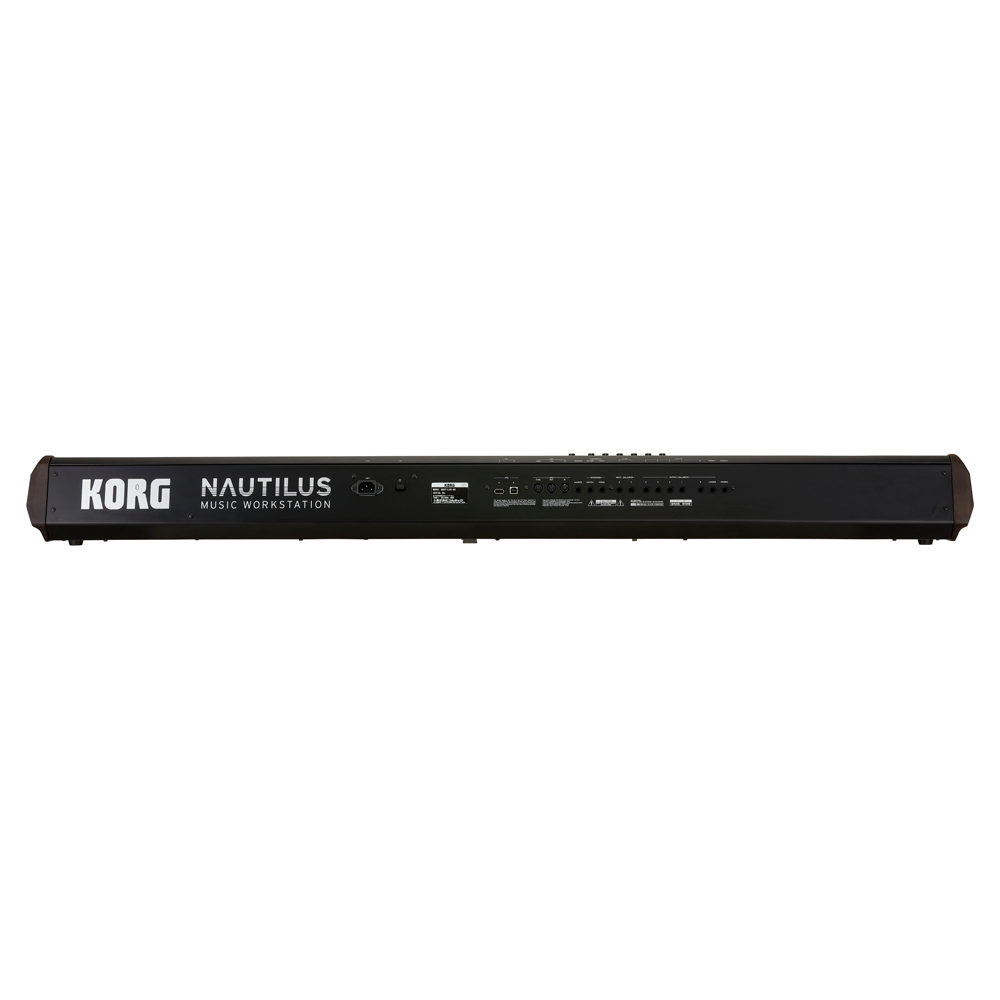 KORG NAUTILUS-88 88鍵盤 デジタルシンセサイザー 背面