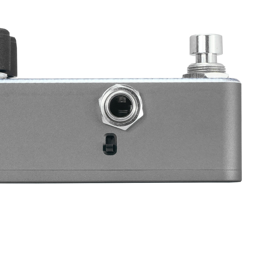 One Control Prussian Blue Reverb リバーブ ギターエフェクター 左側面にはキルドライスイッチ