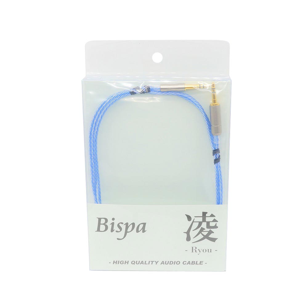 Bispa 凌-Ryou- UPTC-LHPMM 3.5mm3極→3.5mm3極 1.2m ヘッドホン用リケーブル パッケージ