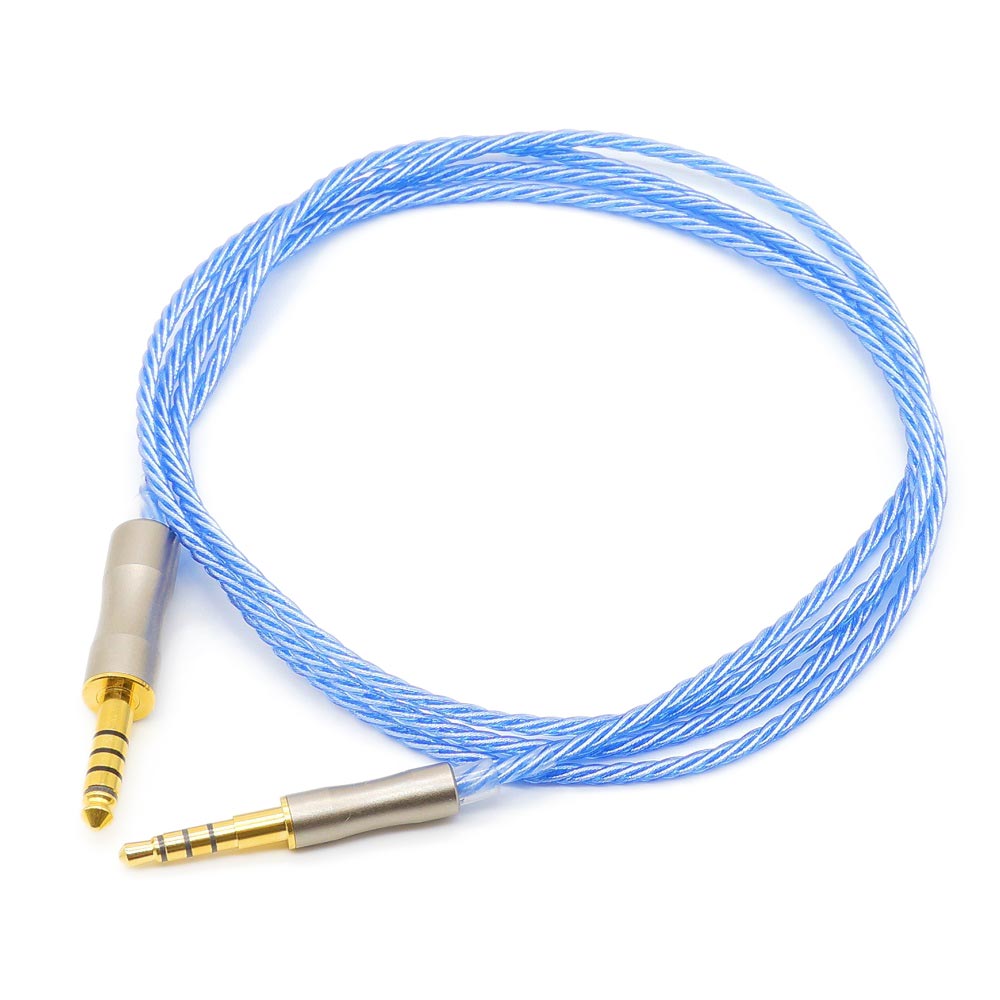 Bispa 凌-Ryou- MDR-1AUPTC-LHPM5 4.4mm5極→3.5mm4極 1.2m ヘッドホン用リケーブル