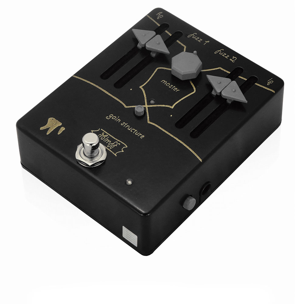 GoldTooth dblmff ファズ ギターエフェクター 全体