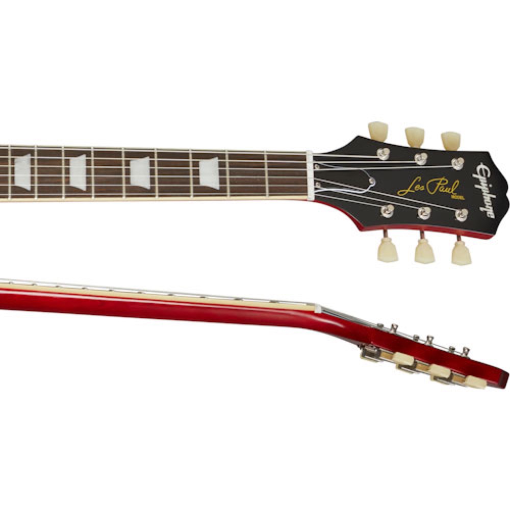 Epiphone 1959 Les Paul Standard Outfit Aged Dark Cherry Burst エレキギター エピフォン ネック 側面画像