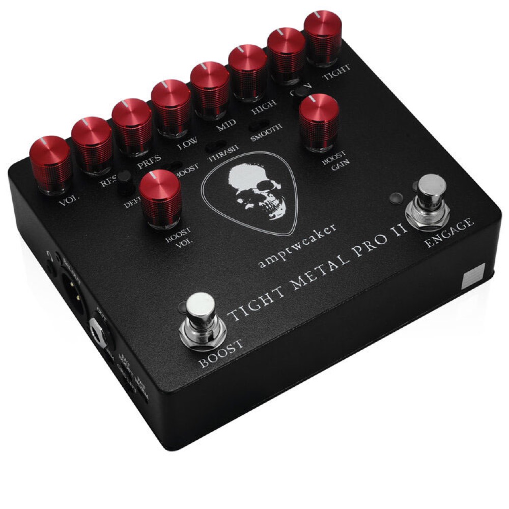 Amptweaker Tight Metal Pro II ディストーション ギターエフェクター 斜めからの画像