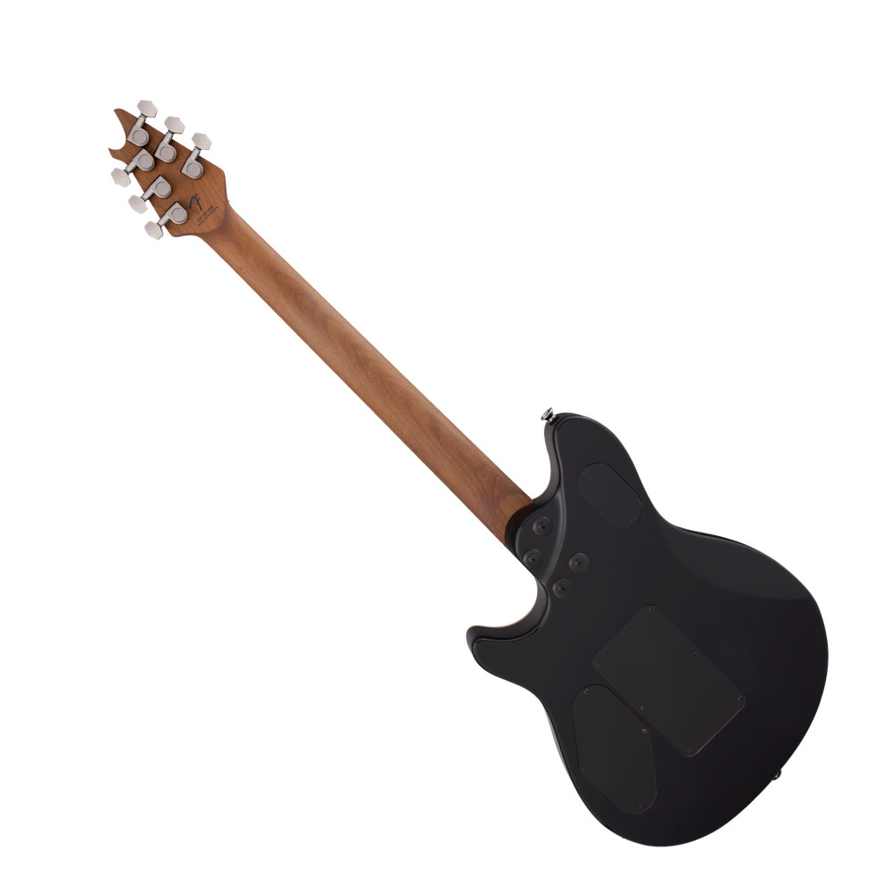 EVH Wolfgang WG Standard QM Baked Maple Fingerboard Black Fade エレキギター 背面画像