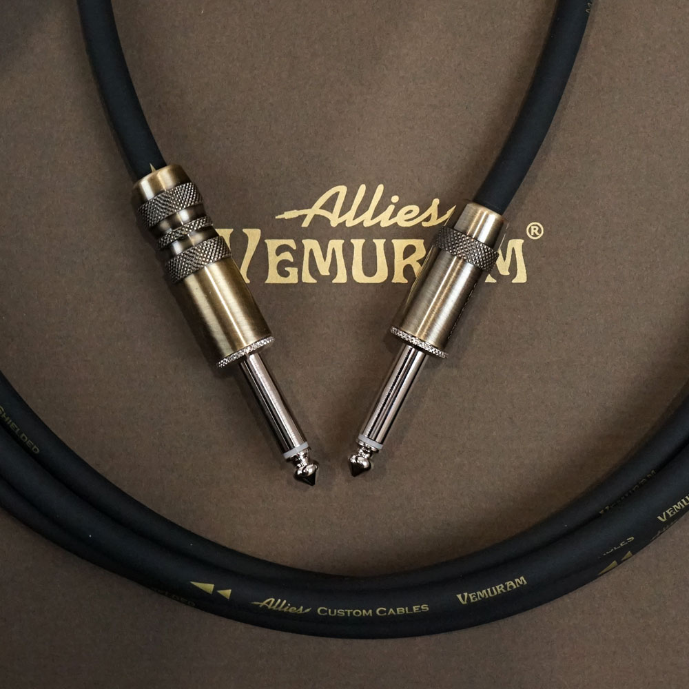 Allies VEMURAM BPB-VM SST/LST 10ft（約3m） ギターケーブル プラグタイプ：ショートストレート-ロングストレート
