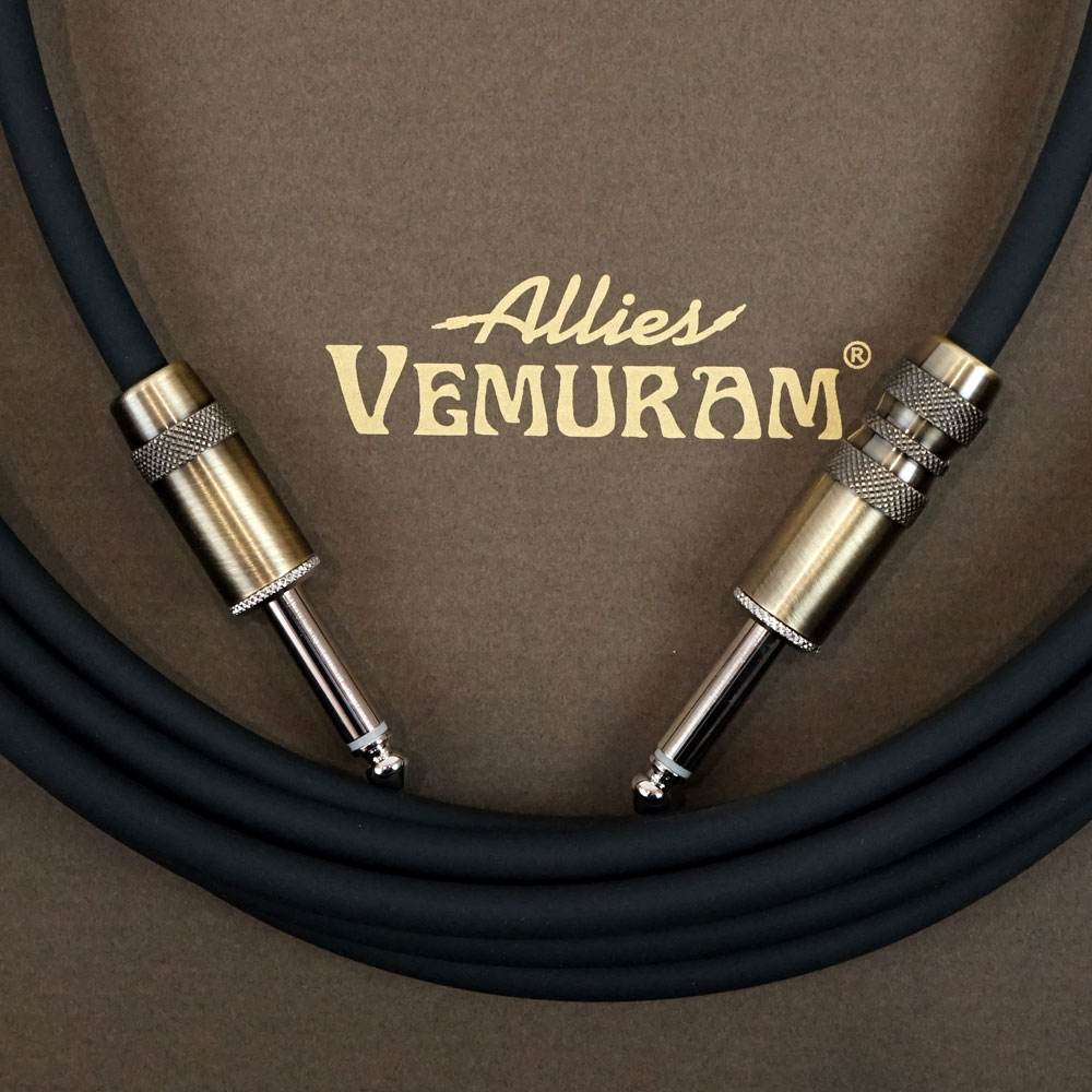 Allies VEMURAM BPB-VM SST/LST 15ft（約4.5m） ギターケーブル プラグタイプ：ショートストレート-ロングストレート