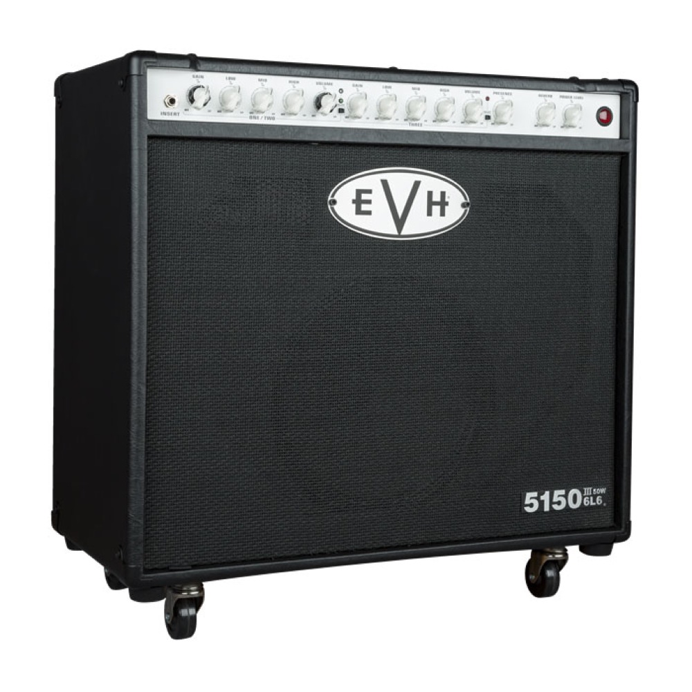 EVH 5150III 1x12 50W 6L6 Combo Black ギターアンプ コンボ 全体像