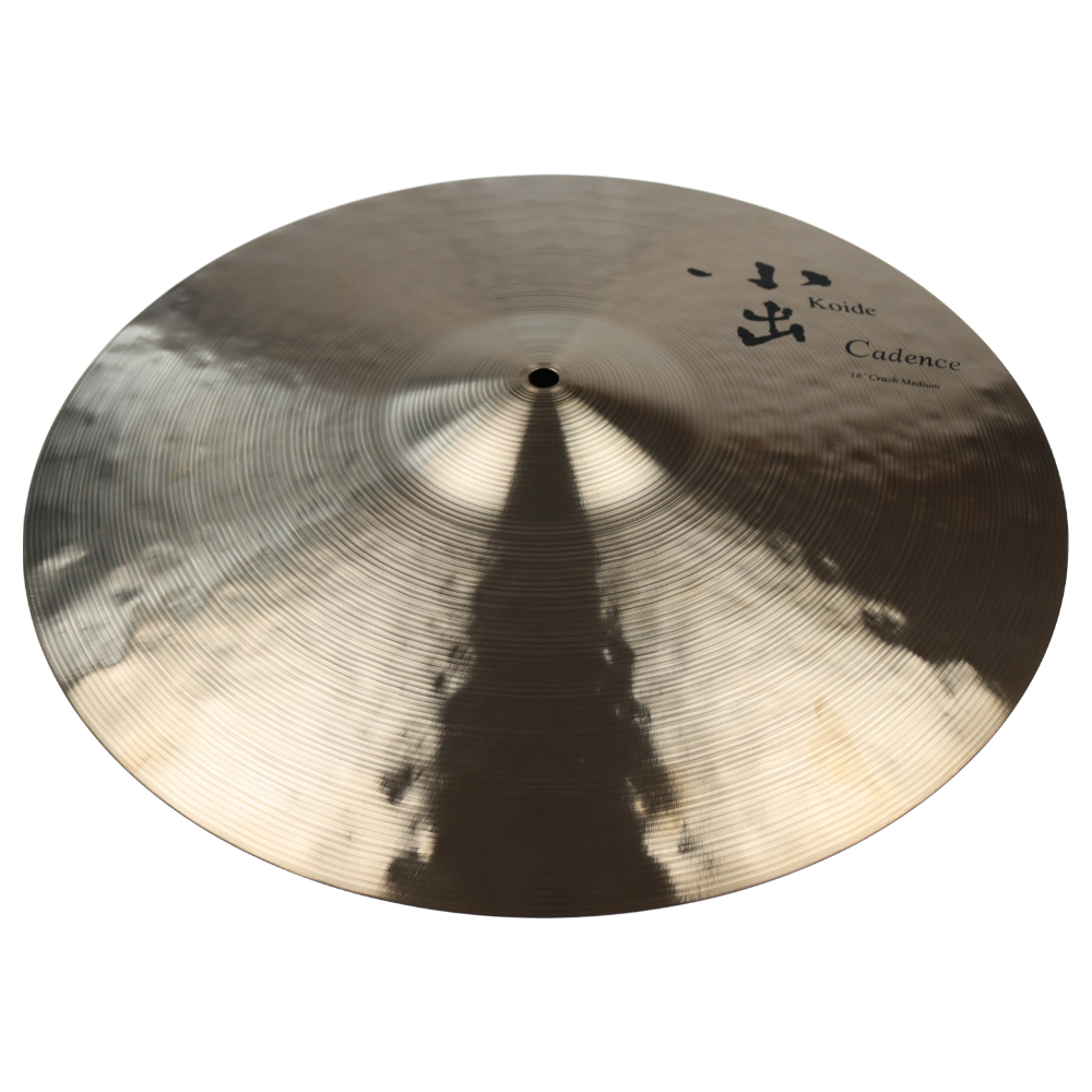 小出 コイデ CA-18CM Medium クラッシュシンバル 全体画像