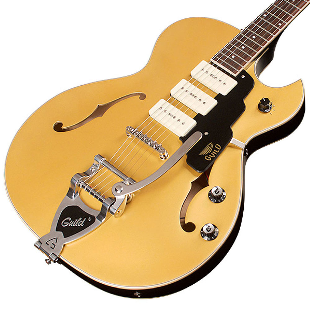 GUILD Newark St.Collection STARFIRE I JET 90 Satin Gold エレキギター ギルド ボディ