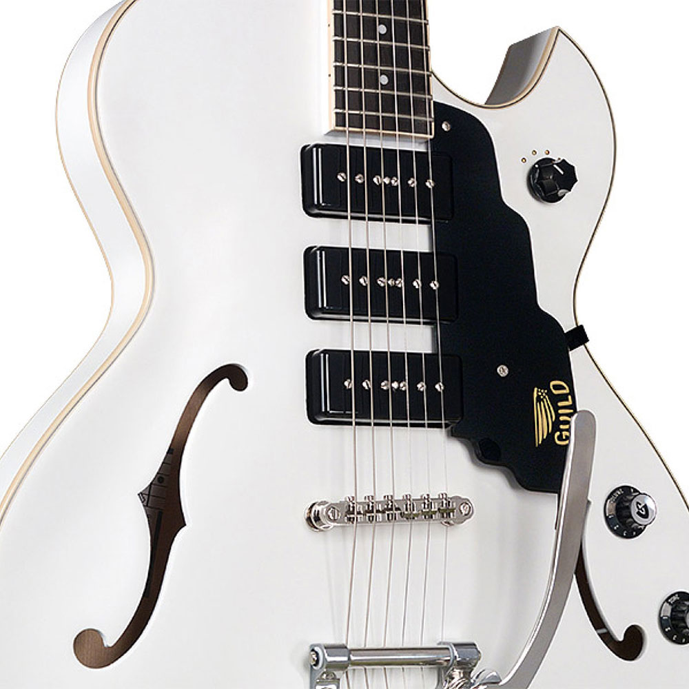 GUILD Newark St.Collection STARFIRE I JET 90 Satin White エレキギター ギルド ピックアップ部