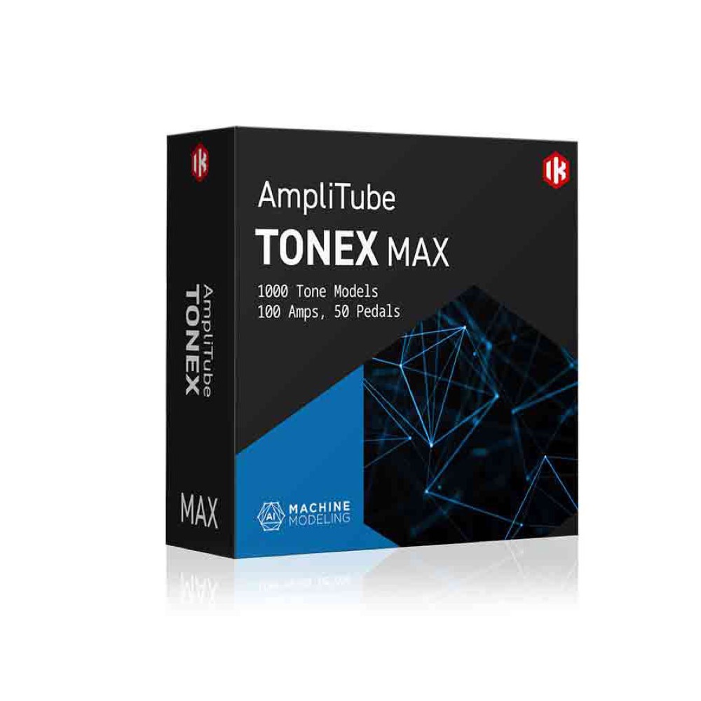 IK Multimedia AXE I/O + AmpliTube 5 MAX Bundle + TONEX MAX バンドル オーディオインターフェイス TONEX MAX 画像