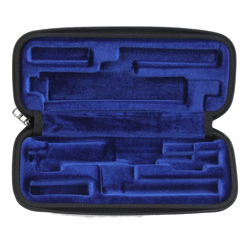 PROTEC BM318 ピッコロ用 ABS樹脂製 zipケース ハードケース ブラック ケース内部の画像
