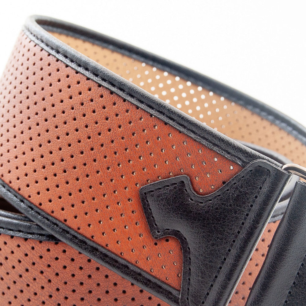 RightOn! STRAPS MONTE-CARLO Woody ギター・ベース用ストラップ ライトンオン 素材 パンチング加工された合皮