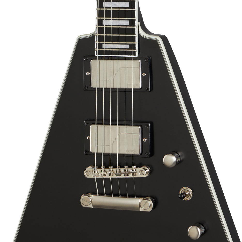 Epiphone Flying V Prophecy Black Aged Gloss エレキギター ボディアップ