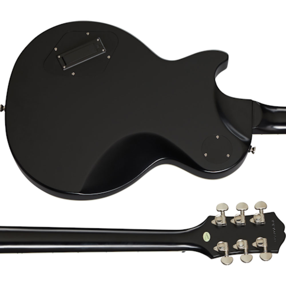 Epiphone Les Paul Prophecy Black Aged Gloss エレキギター 裏の画像