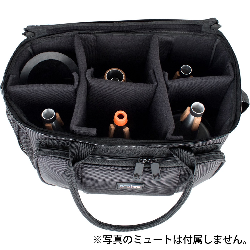 PROTEC M408 Trumpet Mute Bag Modular Walls & Mute Holder トランペット用 ミュートバック 使用イメージ画像