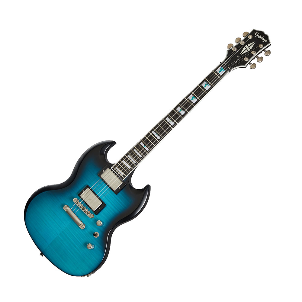 Epiphone SG Prophecy Blue Tiger Aged Gloss エレキギター