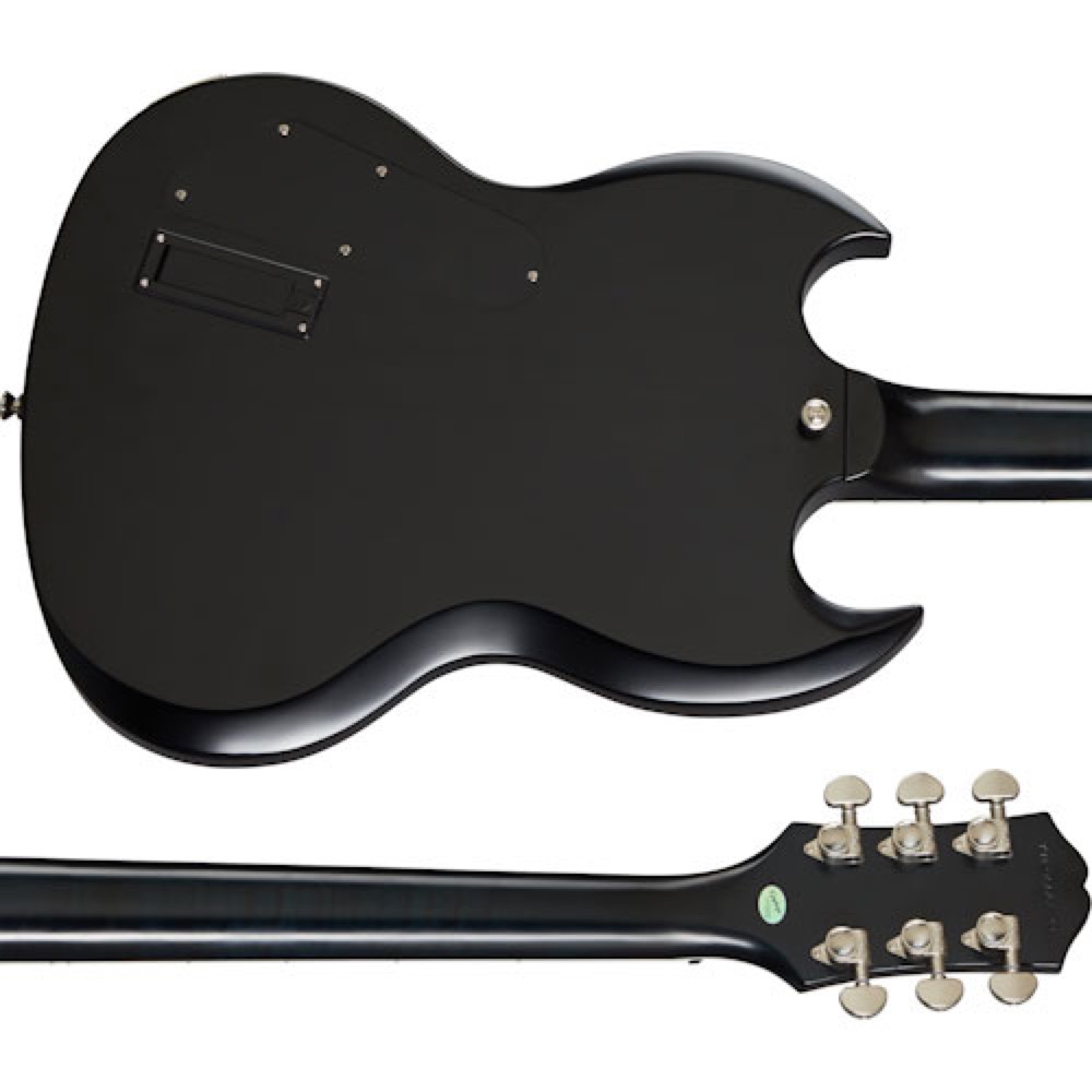 Epiphone SG Prophecy Blue Tiger Aged Gloss エレキギター ボディバック画像