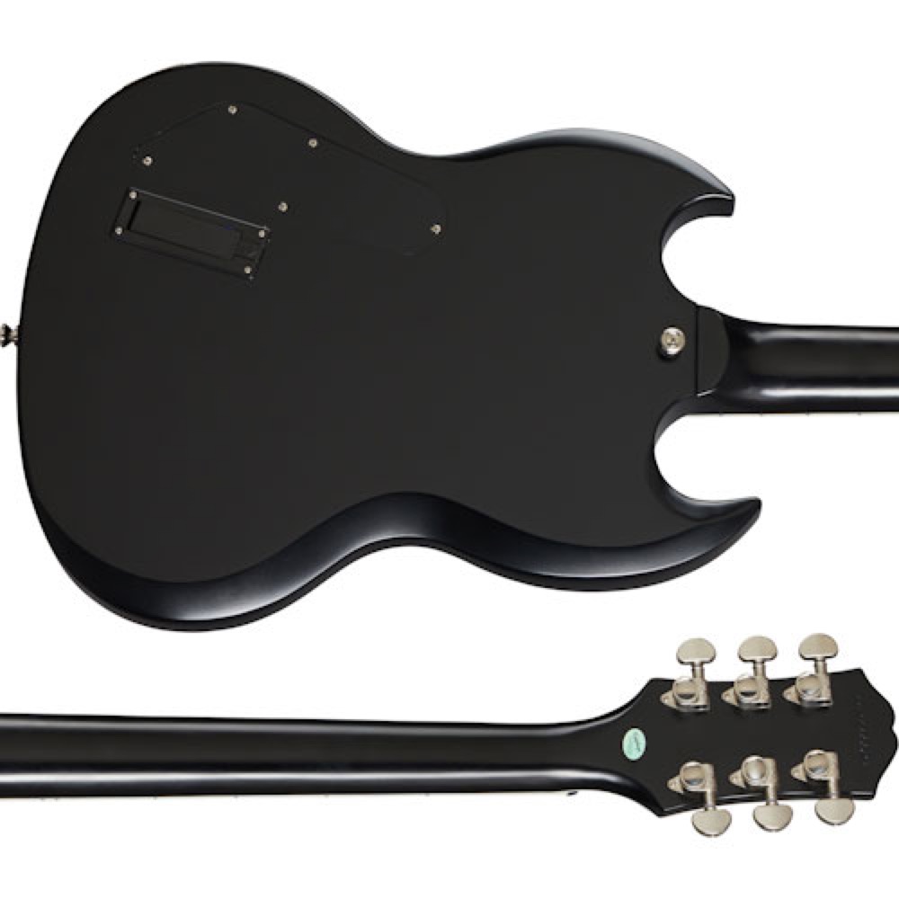 Epiphone SG Prophecy Black Tiger Aged Gloss エレキギター ボディバック画像