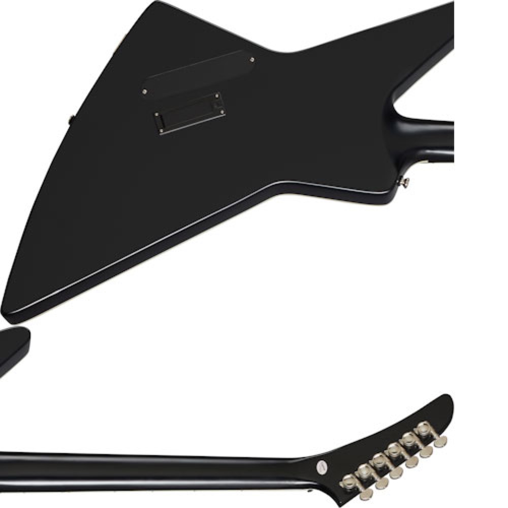 Epiphone Extura Prophecy Black Aged Gloss エレキギター ボディバック画像