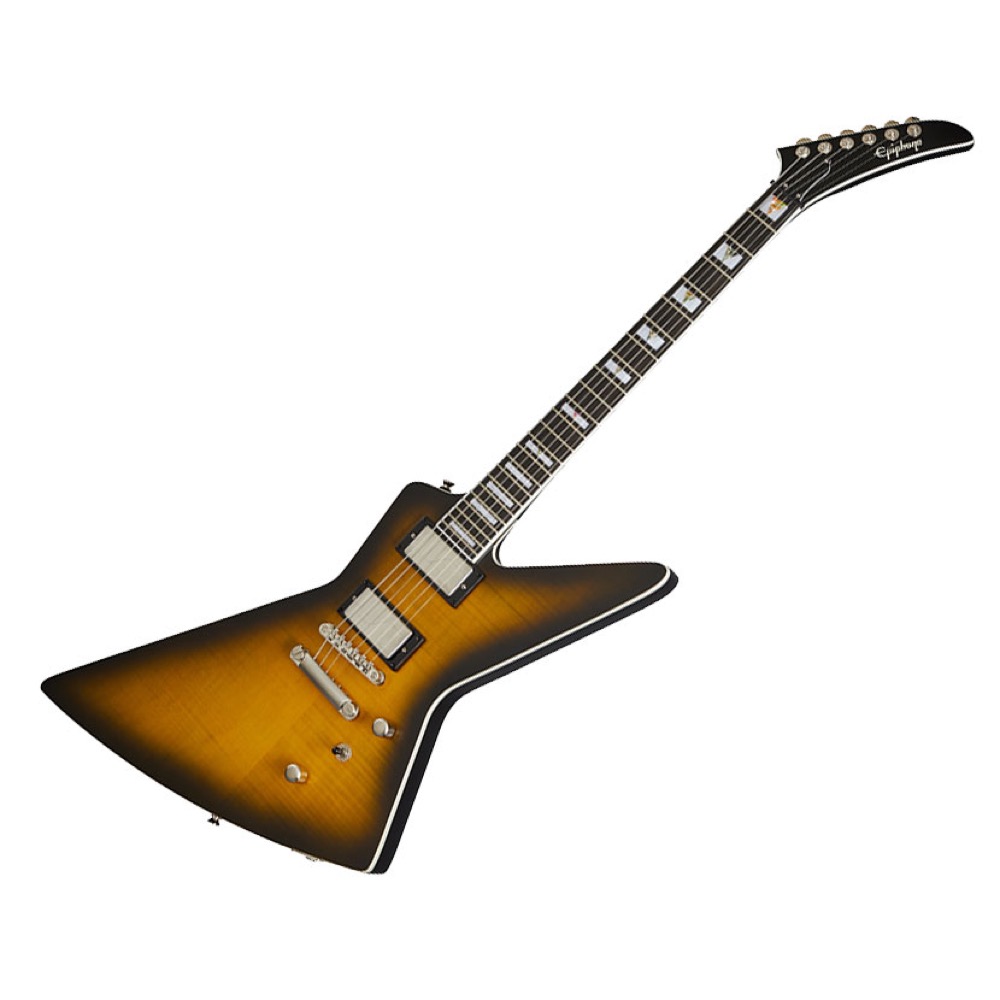 Epiphone Extura Prophecy Yellow Tiger Aged Gloss エレキギター