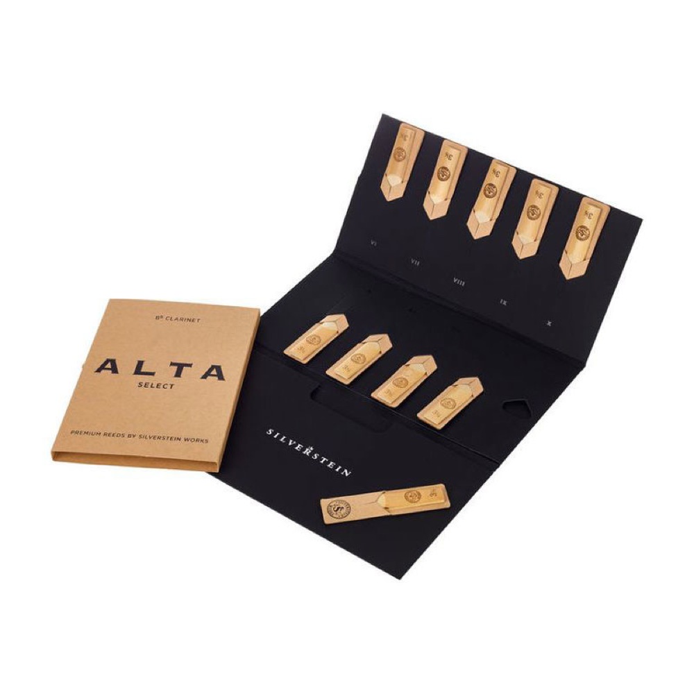 SILVERSTEIN AR375CL-10 ALTA SELECT REEDS B♭クラリネットリード [3.5+] 10枚入り