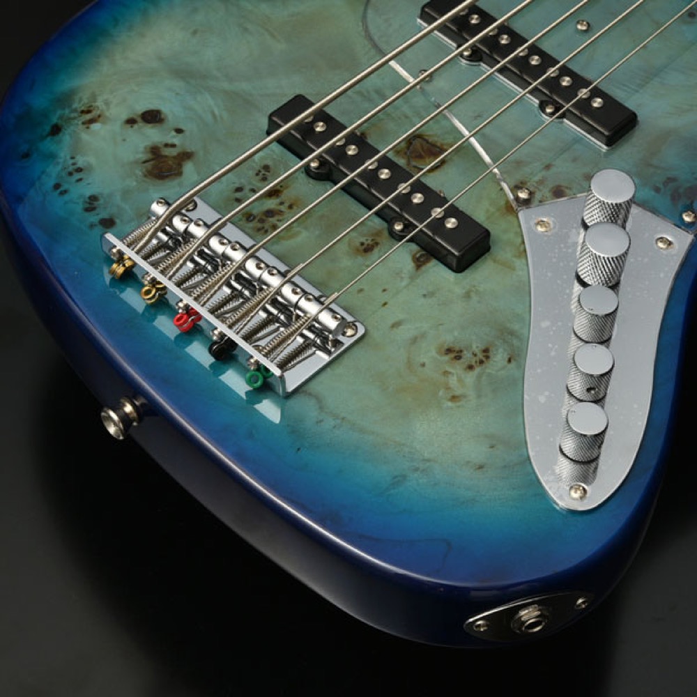 BACCHUS WJB5-BP Act BL-B 5弦 エレキベース バッカス ブリッジ部 コントロールノブ部 ピックアップ部