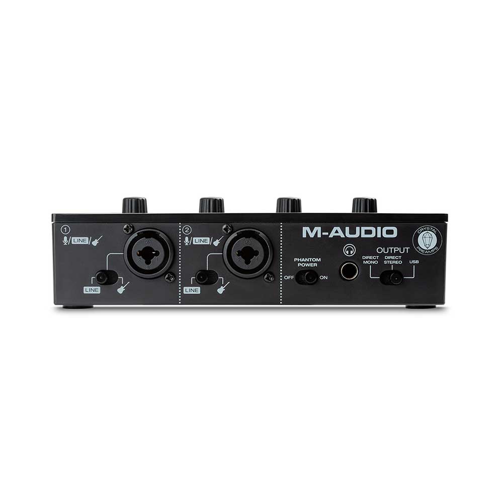 M-AUDIO M-Track Duo 2チャンネルUSBオーディオインターフェース(エム ...