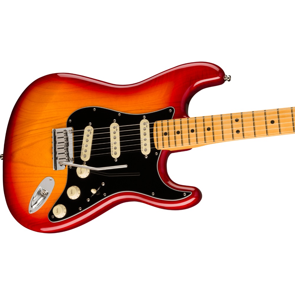 Fender Ultra Luxe Stratocaster MN PRB エレキギター ボディアップ画像