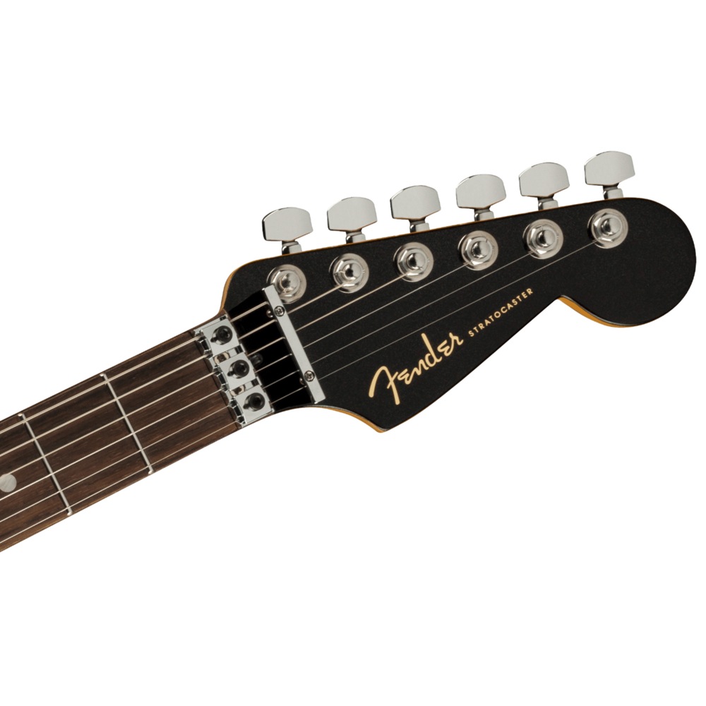 Fender Ultra Luxe Stratocaster Floyd Rose HSS RW MBK エレキギター ヘッド画像