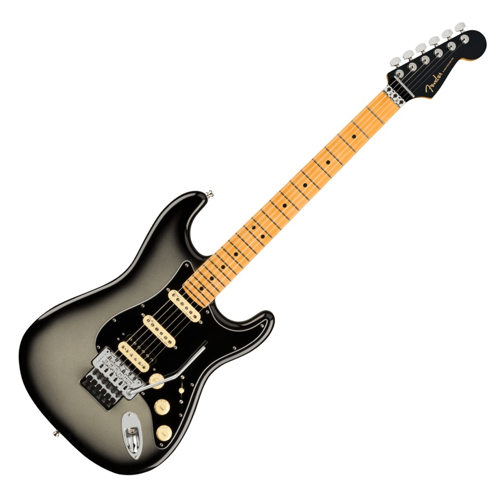 Fender Ultra Luxe Stratocaster Floyd Rose HSS MN SVB エレキギター