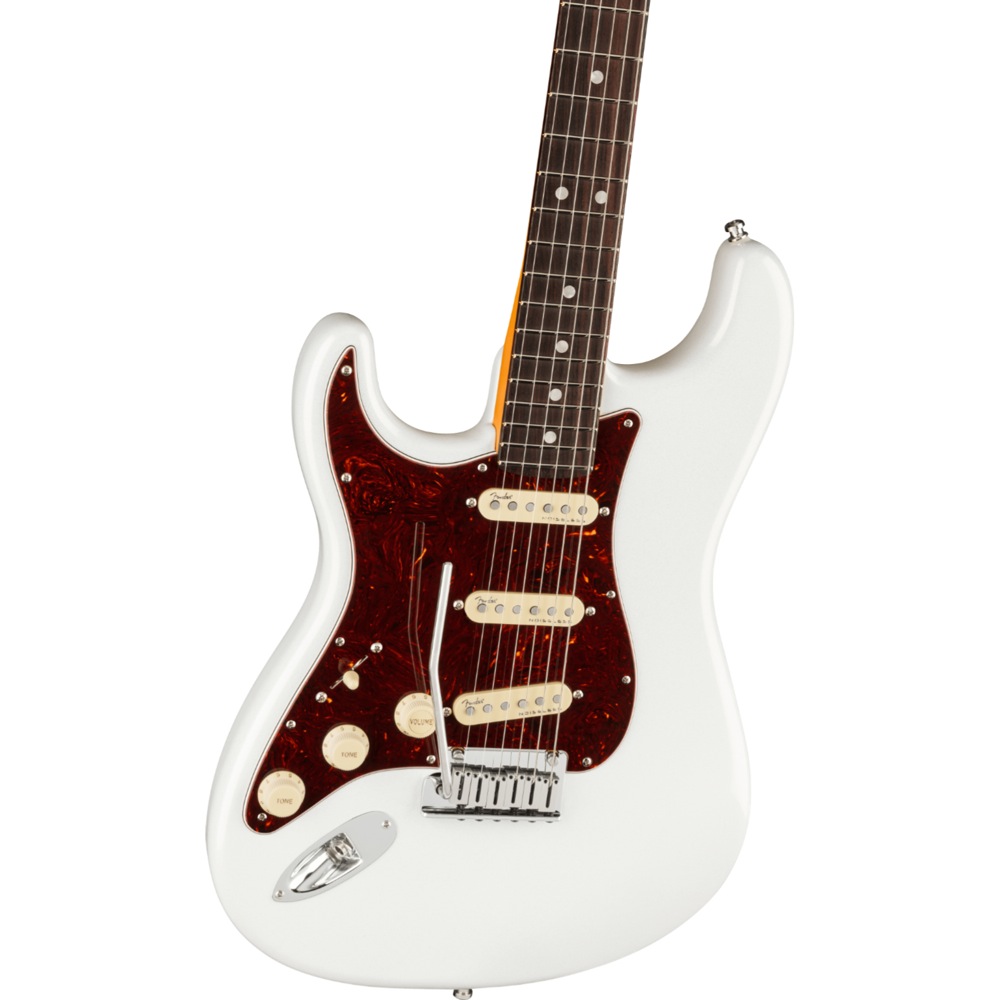 Fender American Ultra Stratocaster Left-Hand RW APL エレキギター ボディアップ画像