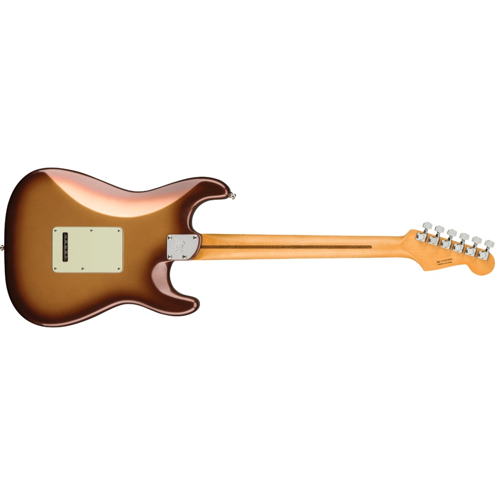 Fender American Ultra Stratocaster Left-Hand MN MBST エレキギター バック画像