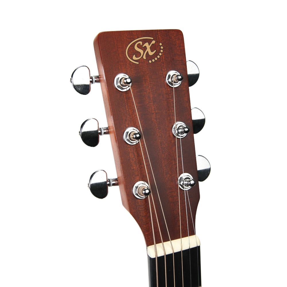 SX SD704E エレクトリックアコースティックギター ヘッドの画像