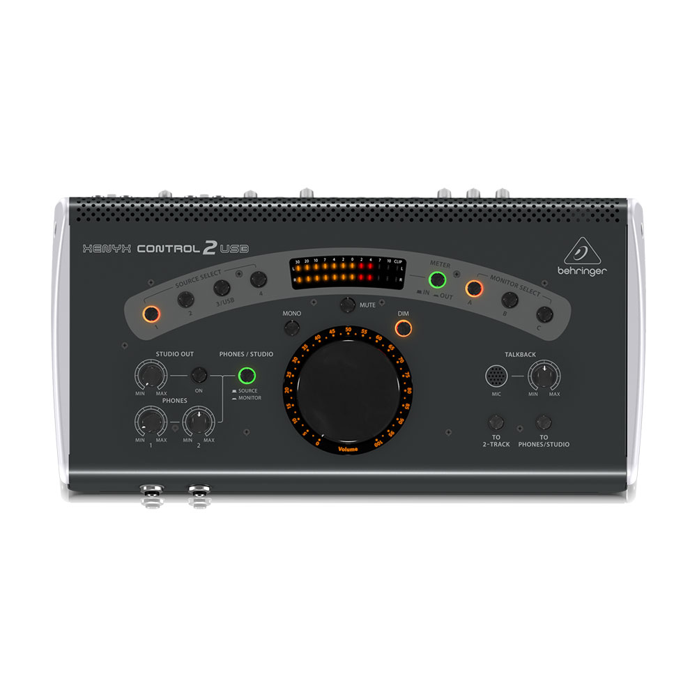 BEHRINGER CONTROL2USB XENYX USBオーディオインターフェース搭載 モニターコントローラー