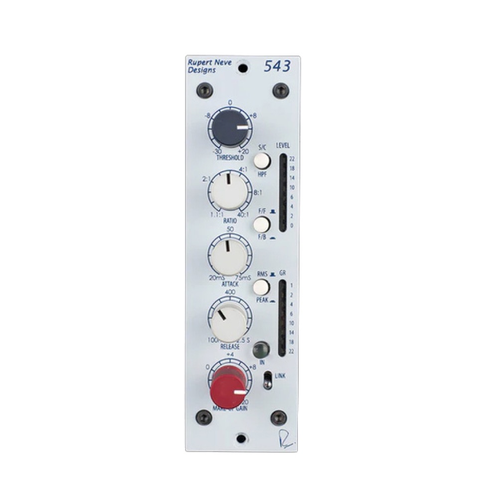 Rupert Neve Designs Portico 543 コンプレッサー パネル部分画像