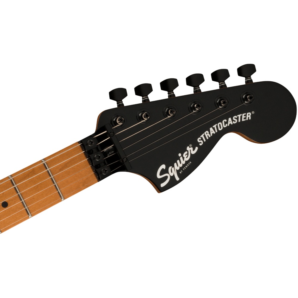 Squier Contemporary Stratocaster HH FR RMN BPG SPP エレキギター ヘッド画像
