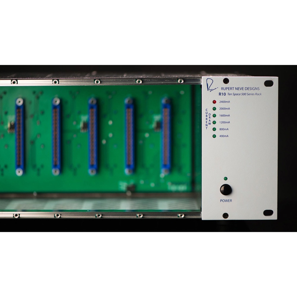 Rupert Neve Designs R10 500シリーズ用電源ラック 最大10モジュール 正面パネルの拡大画像