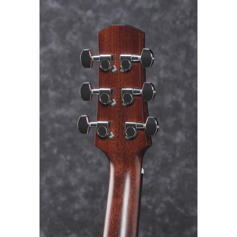 IBANEZ AAD300CE-LGS エレクトリックアコースティックギター ヘッド画像