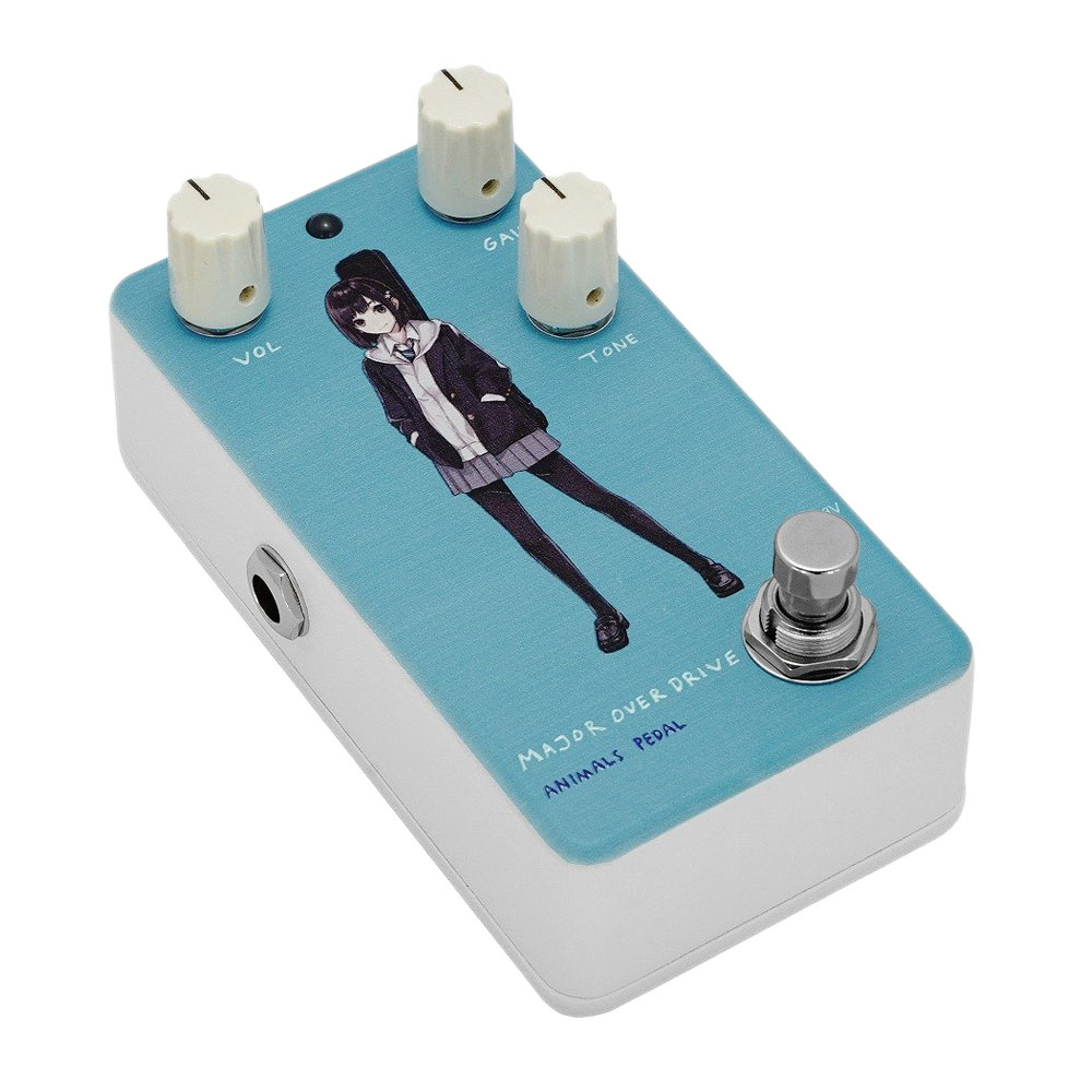 Animals Pedal Custom Illustrated 008 Major Overdrive by あしやひろ 