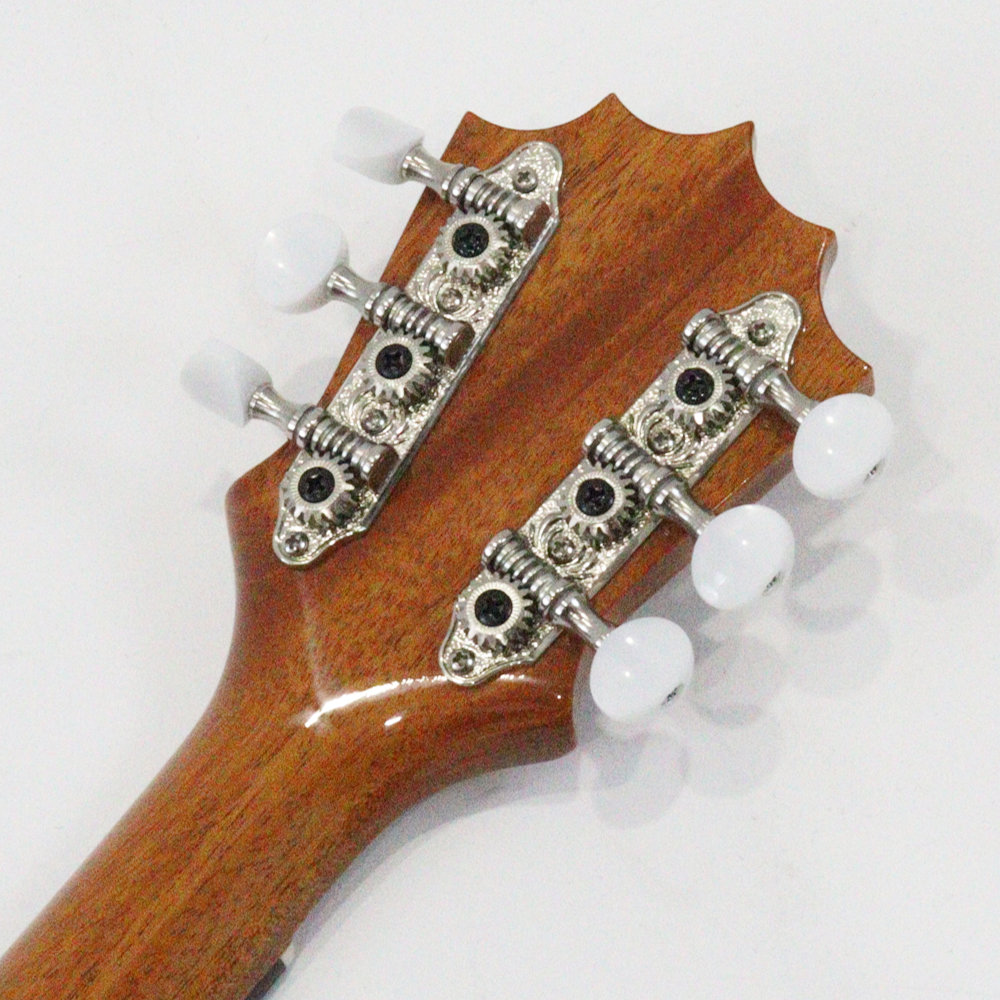 KoAloha KTM-06 Ten G6 KOAseries 6弦(1弦、3弦複弦)テナーウクレレ ヘッドバック