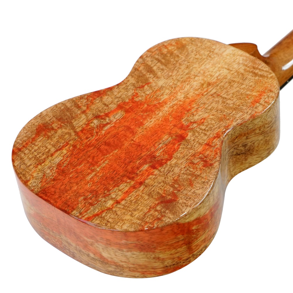 KoAloha KSM-02MG Soprano Long Neck Mango series ソプラノロングネックウクレレ ボディバックの画像