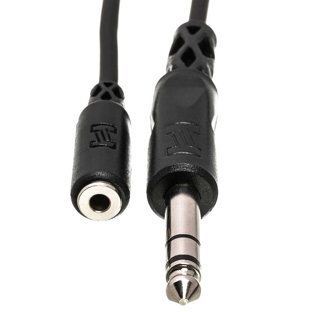 Hosa MHE-310 3m ステレオミニメス-ステレオフォンオス 延長用 オーディオケーブル プラグ拡大画像