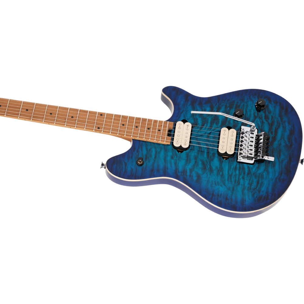 EVH Wolfgang Special QM Baked Maple Fingerboard Chlorine Burst エレキギター アップ画像