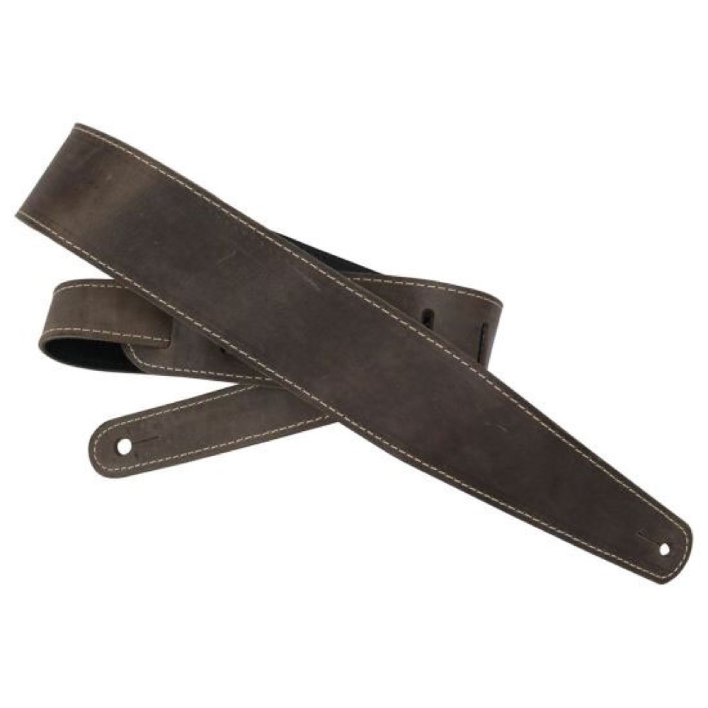 LM Products LS-2304W Kona Grey Rustic Leather ギターストラップ