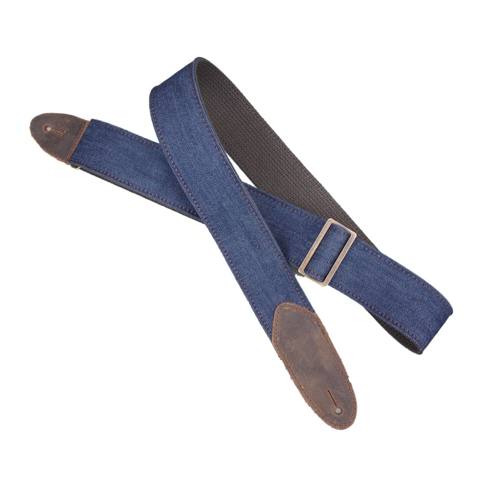 LM Products D-1 Blue Denim ギターストラップ