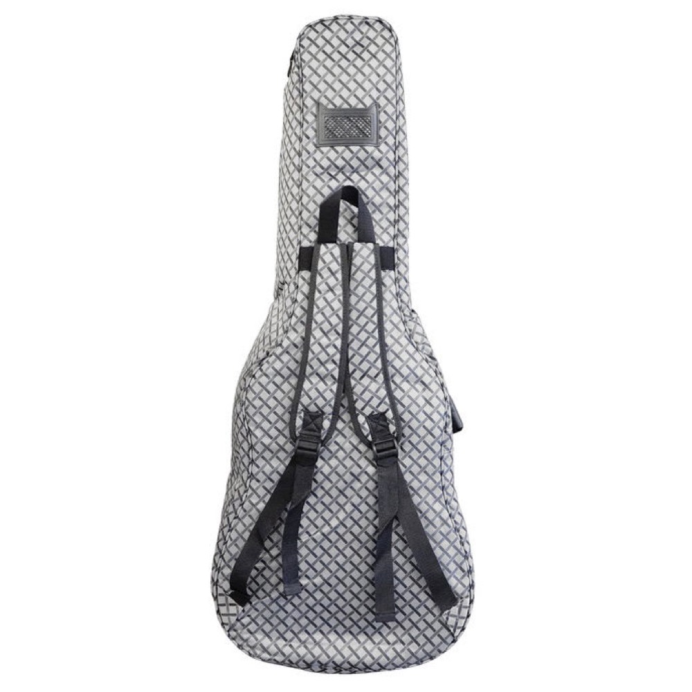 Kavaborg MGB-300F Acoustic Silver アコースティックギター用ギグバッグ カヴァボーグ 背面画像