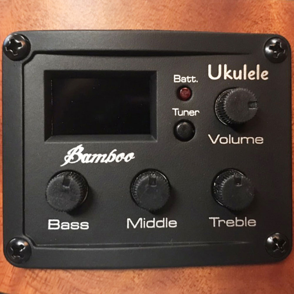 Bamboo BU-23KAIQ Kailua Concert w/EQ エレクトリックコンサートウクレレ プリアンプ