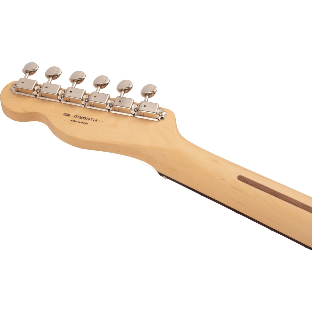 Fender Made in Japan Hybrid II Telecaster RW BLK エレキギター ヘッドバック画像