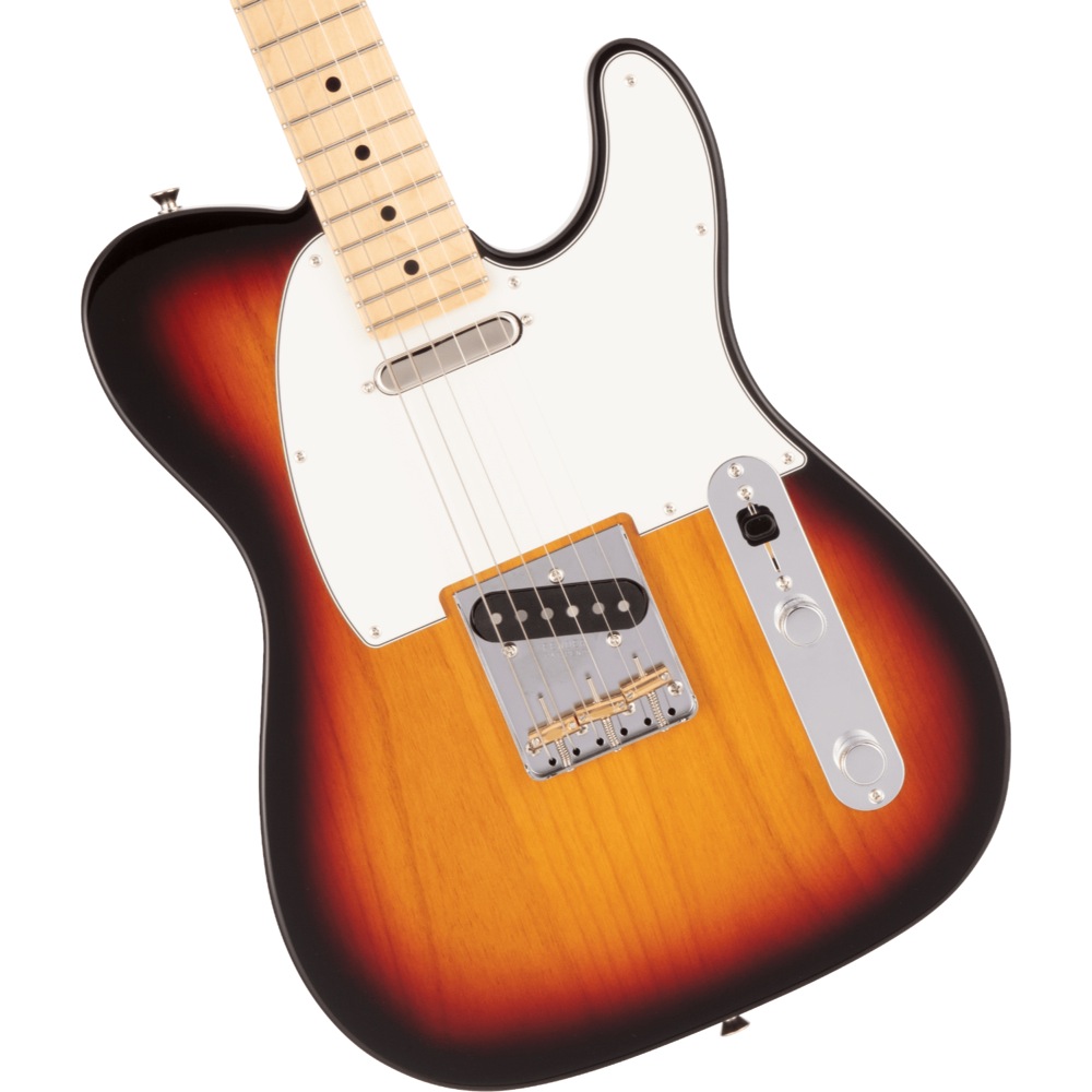 Fender Made in Japan Hybrid II Telecaster MN 3TS エレキギター ボディアップ画像